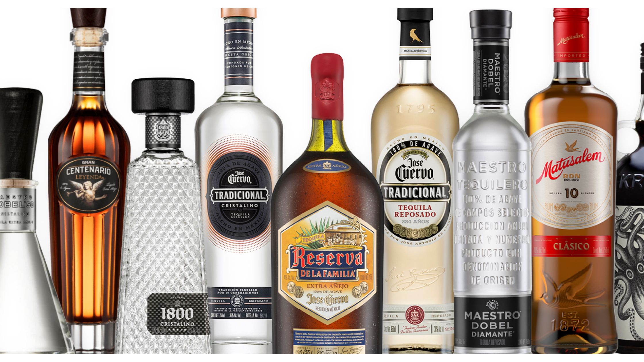 Tequila brands